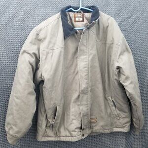 CE Schmidt Workwear Jacket Coat Tan Khaki Men's XL